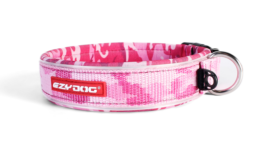 EZYDOG ネオカラー ピンクカモ L