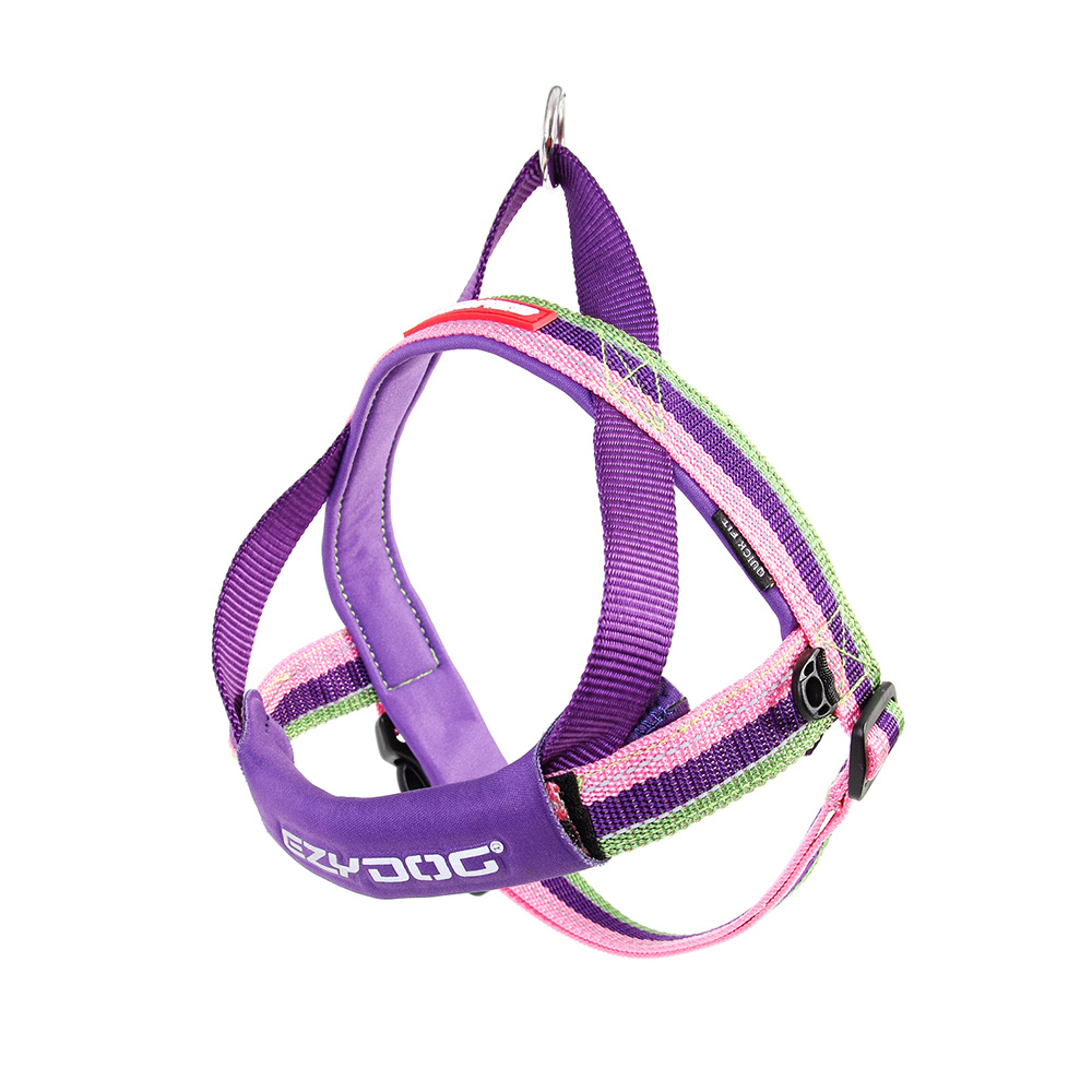 EZYDOG クイックハーネス バブルガム XL