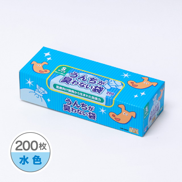 うんちが臭わない袋BOS ペット用箱型Sサイズ 200枚入