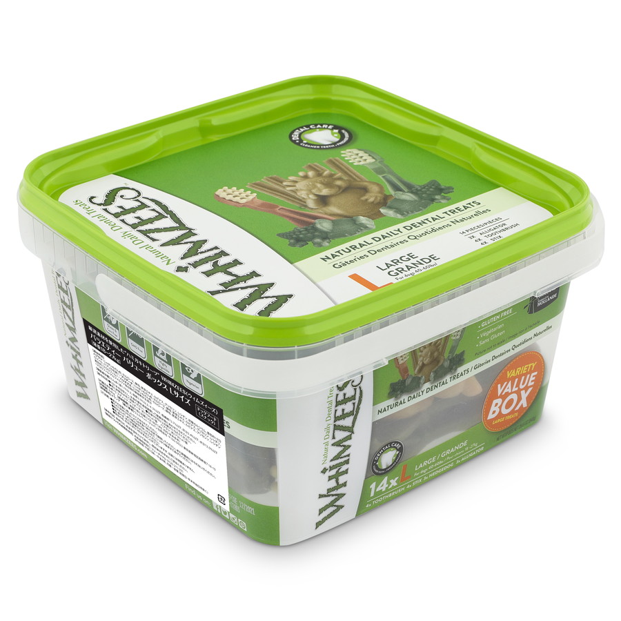 ウィムズィーズ バラエティ ボックス L （大型犬向け・体重18-27kg） 14本入り