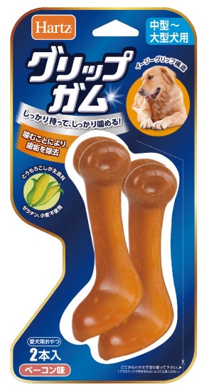 ハーツ グリップガム 中型～大型犬用 2本入