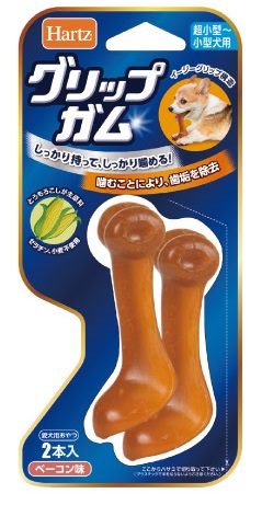 ハーツ グリップガム 超小型～小型犬用 2本入
