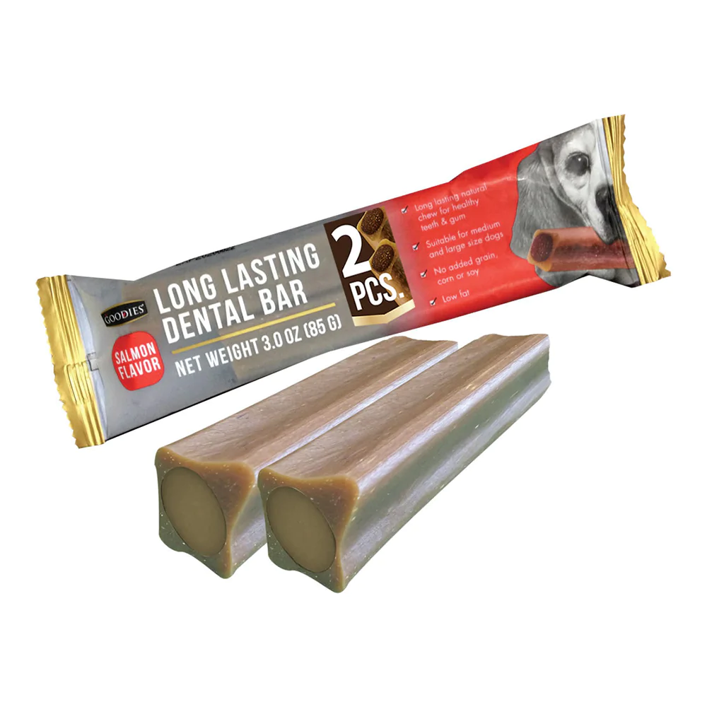 グディーズ デンタルバー サーモン フレーバー Sサイズ 2本