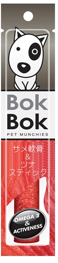 ボクボク ジャイアントスティック サメ軟骨＆ツナ 1本
