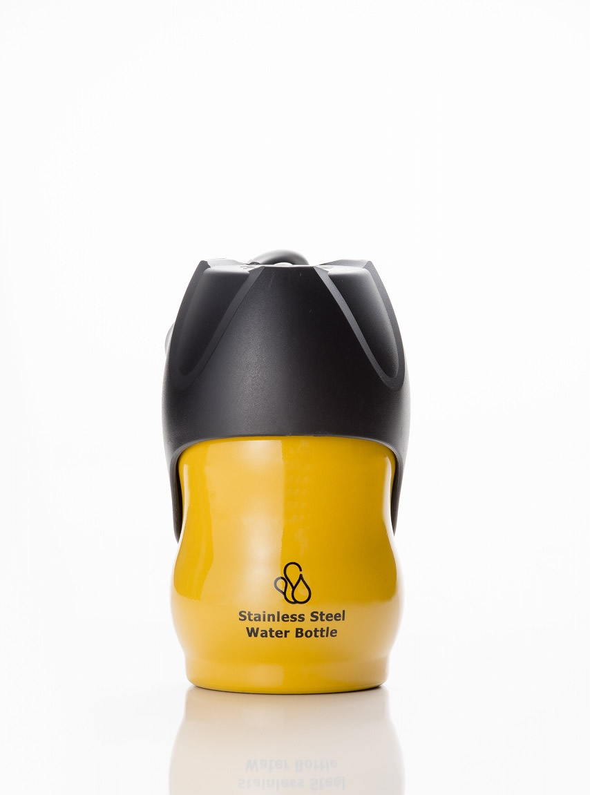 ループ ステンレスボトル Sサイズ イエロー
