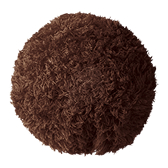 ミニロボット掃除機 マイクロファイバーモップボールモコロ スペアモップカバー ベアブラウン