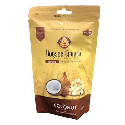 【終売】 ドッグシークランチ ココナッツ 50g