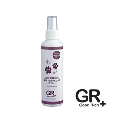 肉球と足裏を守り 雑菌ふきとりもできるスプレー 180ml