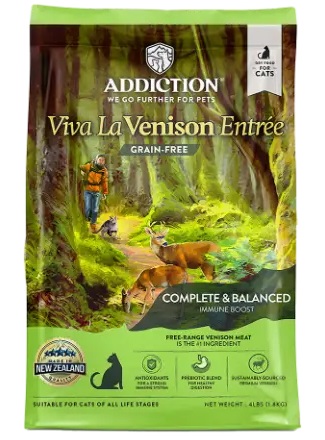 アディクション ビバ・ラ・ベニソン グレインフリーキャットフード 1.8kg