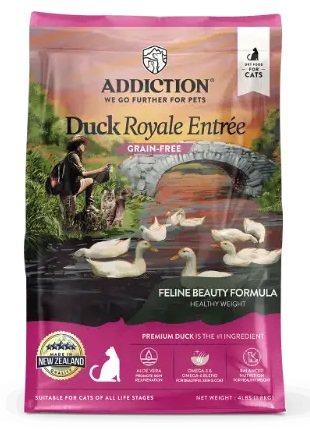 アディクション ダックロイヤル グレインフリーキャットフード 1.8kg