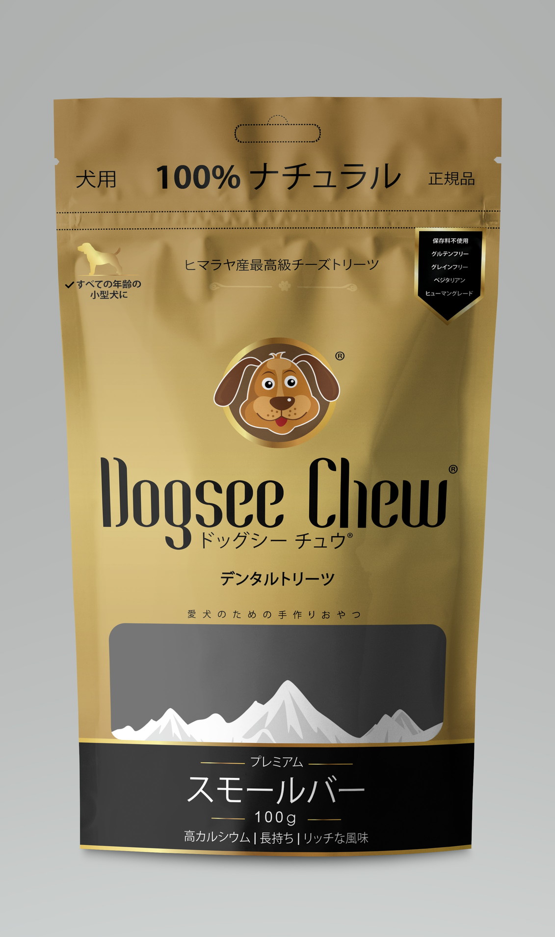 【終売】 ドッグシーチュウ スモールバー 100g