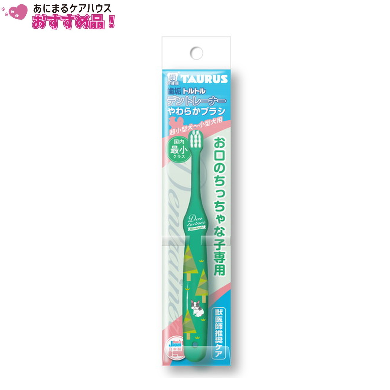 デントレーナー やわらかブラシ 1本 グリーン