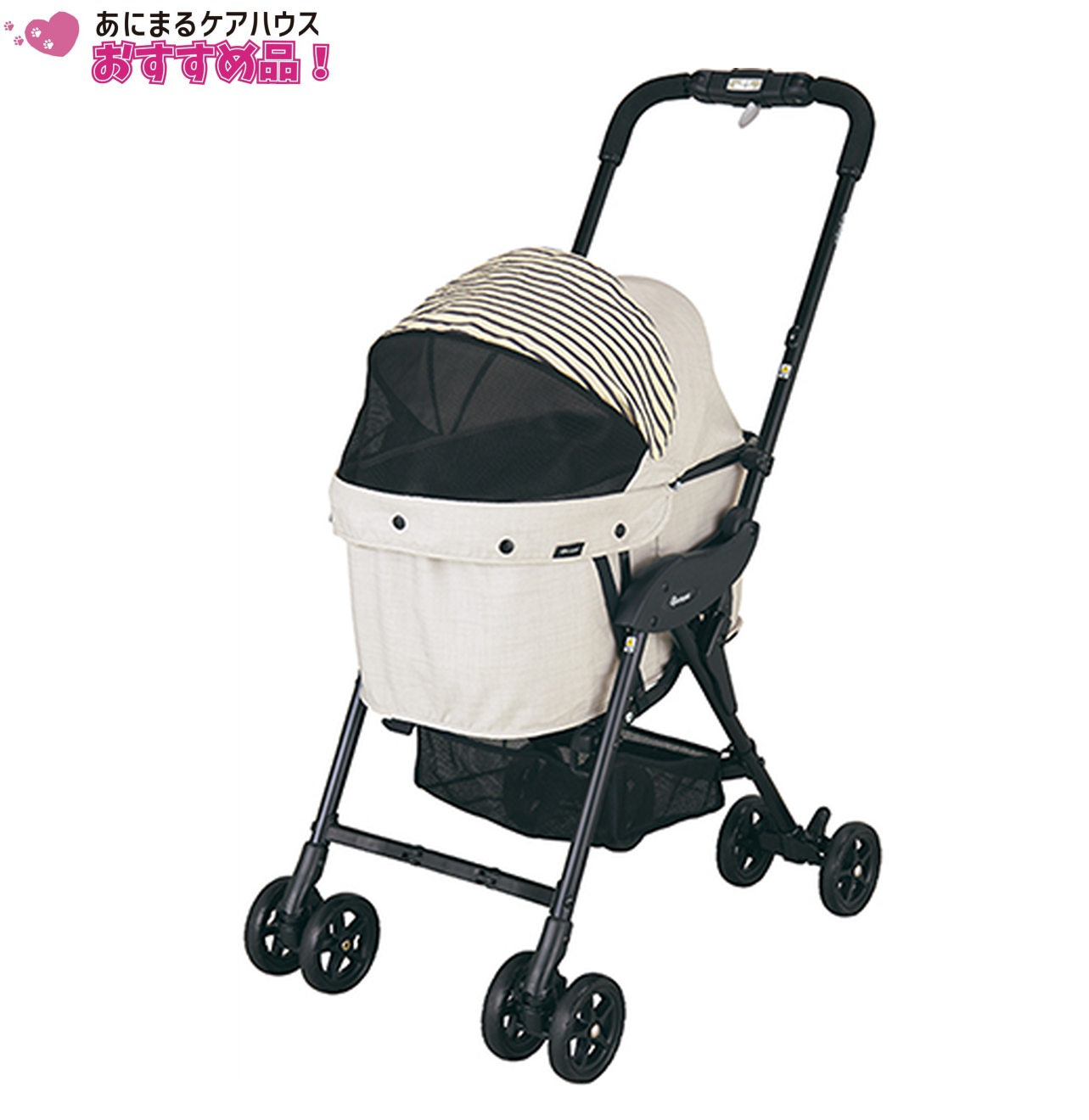 コムペットミリミリライトカート アッシュホワイト