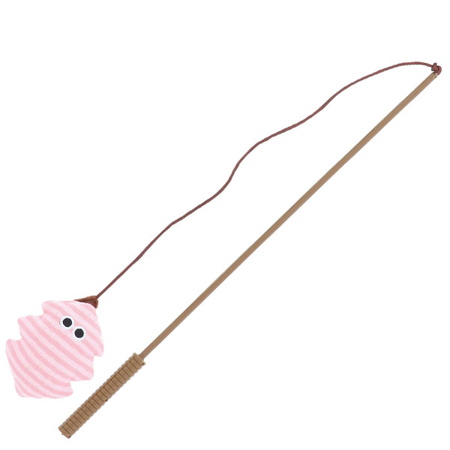 ふわふわパピートイじゃらし 呑気なミーノ