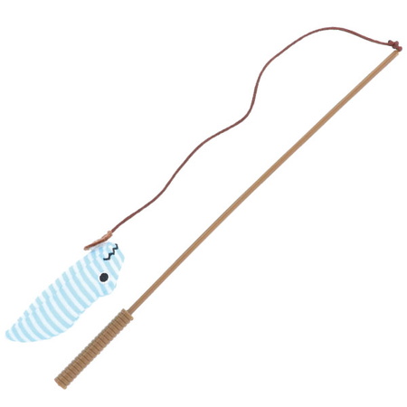 ふわふわパピートイじゃらし 元気なワニオ