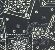 バンダナブラック